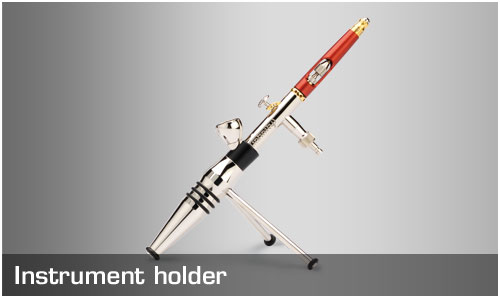 Harder & Steenbeck Dual Airbrush Holder/Air Manifold