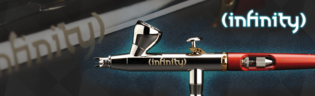 Harder & Steenbeck INFINITY CRplus 2in1 #2 Airbrush New 0.2+0.4 nozzles  126594
